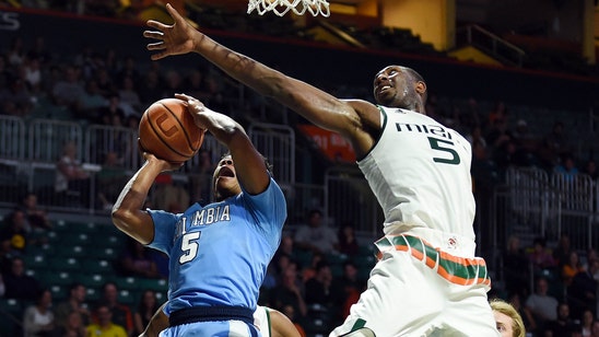 Miami builds big leads, holds off Columbia program's 1,000th victory