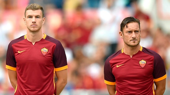 Roma forwards Totti and Dzeko could be out for four weeks