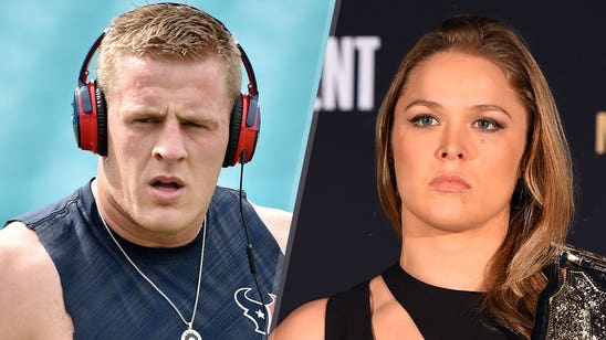 J.J. Watt shows his support of Ronda Rousey ahead of UFC 193