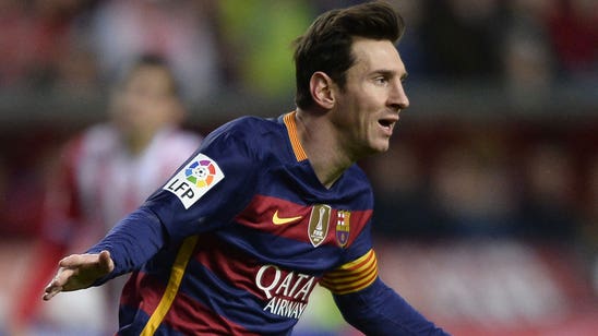 Lionel Messi becomes first player to score 300 La Liga goals