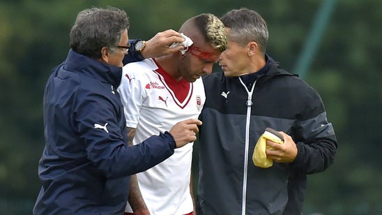 Jeremy Menez loses part of his ear in Bordeaux debut