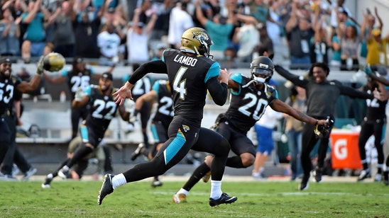 Josh Lambo connects on 2 clutch FGs, Jaguars top Chargers in OT
