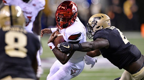 Boilermakers can't contain Jackson in 35-28 loss to Louisville
