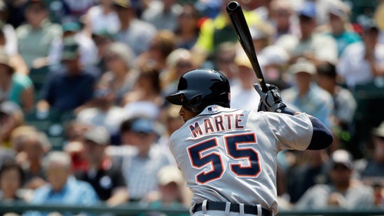 Marte hits first major-league home run, leads Tigers over Mariners