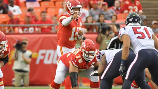 Chiefs have weapons aplenty, but O-line must be Mahomes' best pal