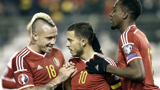Belgium moves to No. 1 in FIFA rankings for first time