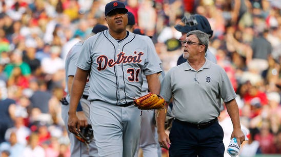 Tigers starter Simon injures groin