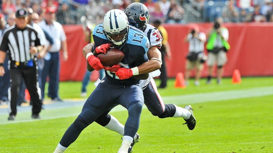 Kendall Wright, Taylor Lewan leave Titans' loss with injuries