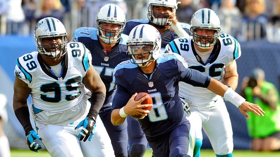 Titans' offense stalls in second half against Carolina