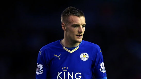 Leicester striker Vardy 'ready' for EPL title challenge