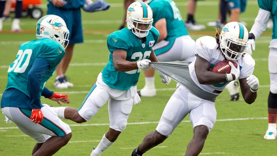 Dolphins getting a break from on-field work Monday