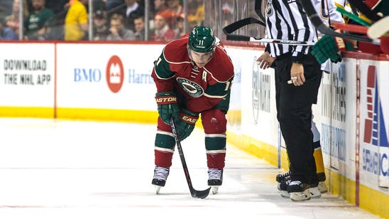 Wild F Zach Parise out with sprained MCL