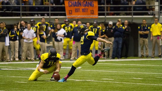 One kick at a time for NAU's Hawkins