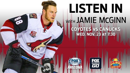 Coyotes host Canucks as busy stretch begins