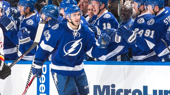 Lightning center Cedric Paquette named NHL's Second Star of the Week