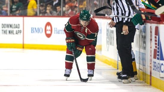 Wild's Parise to miss 'next couple of games' with injury