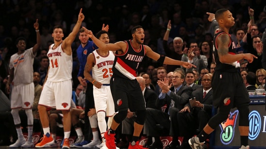 Knicks Beat Blazers on Late Derrick Rose Jumper