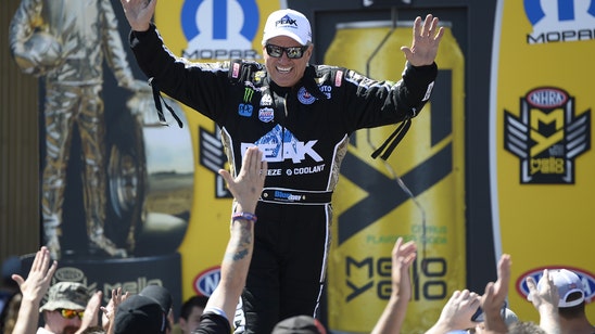 NHRA Driver John Force hits the campaign trail for himself