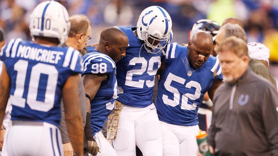 Colts safety Adams leaves Sunday's win with ankle injury