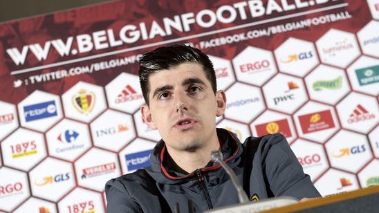 Chelsea's Courtois close to both explosions in Brussels attacks