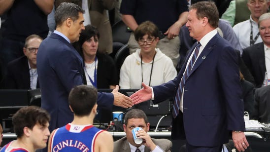 Jayhawks welcome Villanova to Lawrence for Final Four rematch