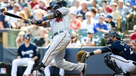 Hunter homers twice as Twins get better of Brewers