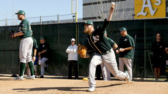 Q&A: 'Starting fresh' at spring training with A's Sean Doolittle