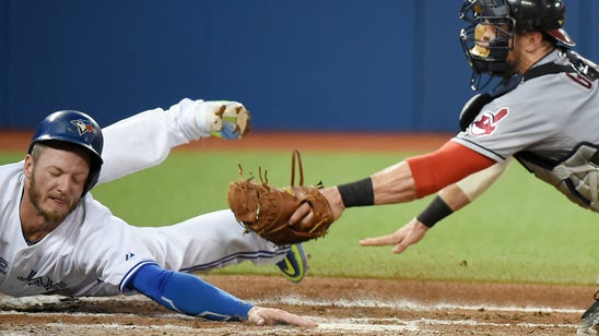 Josh Donaldson makes incredible slide to avoid tag on sac fly