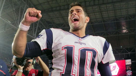 Jimmy Garoppolo and the Pats have already survived Tom Brady's suspension