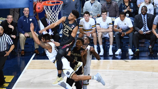 FSU overpowered by Notre Dame's guard attack in road loss