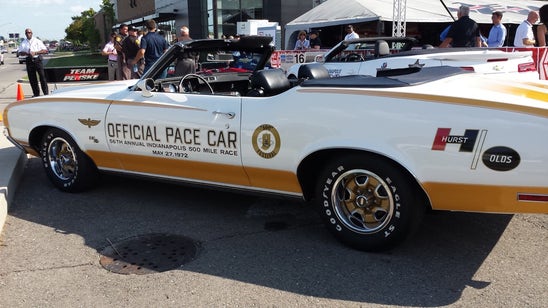 Parade of Indy 500 pace cars is Dream Cruise come true for Penske