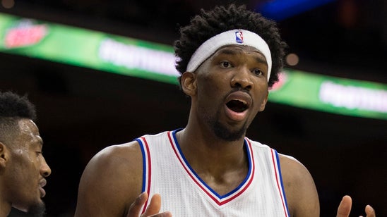 Watch Joel Embiid erupt after being benched in 2nd OT due to minutes limit