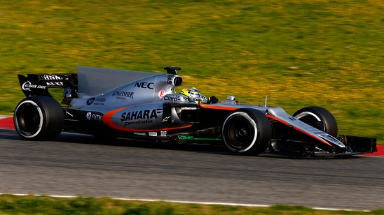 Force India F1 car could reportedly turn pink