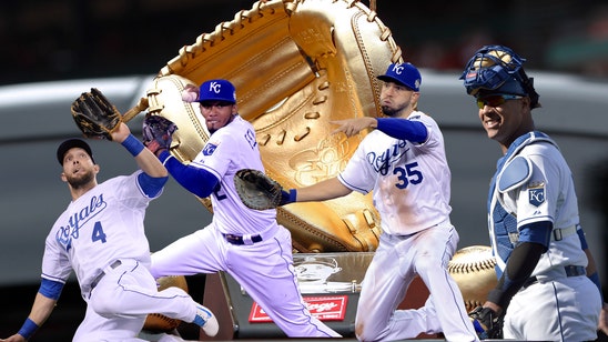 Four Royals named finalists for Gold Glove award