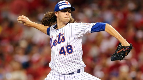 Mets righty deGrom makes All-Star history in first appearance