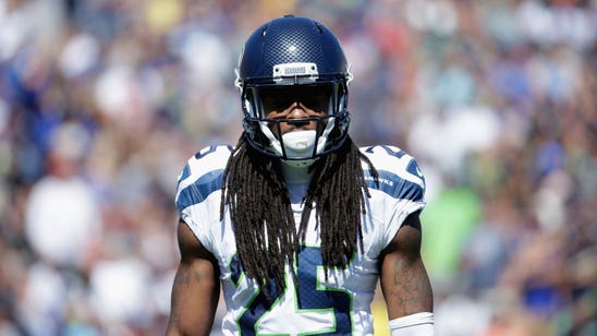 Richard Sherman declines questions, gives statement on police killings