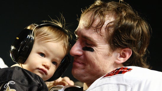 Drew Brees' son was rooting for Eli Manning, Odell Beckham