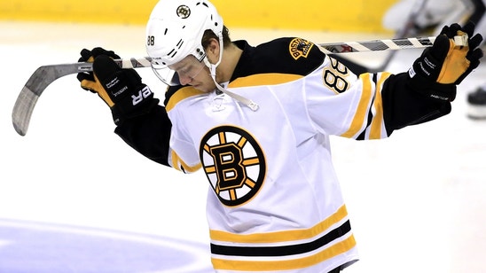 Boston Bruins: David Pastrnak Has Breakout Game