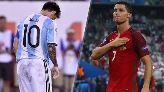 Cristiano Ronaldo says it hurt to see Lionel Messi cry