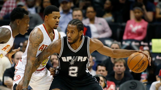 Spurs' defense shuts down Hawks on their home court