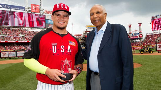 Cubs' Schwarber leads U.S. in rout over World at Futures Game
