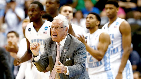 WATCH: Roy Williams 'hits the dab' after UNC's win over Maryland