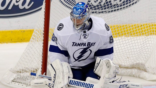 Lightning recall Andrei Vasilevskiy from Syracuse, reassign Kristers Gudlevskis