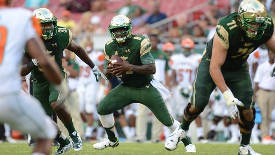 USF's offense finds its rhythm in blowout of FAMU