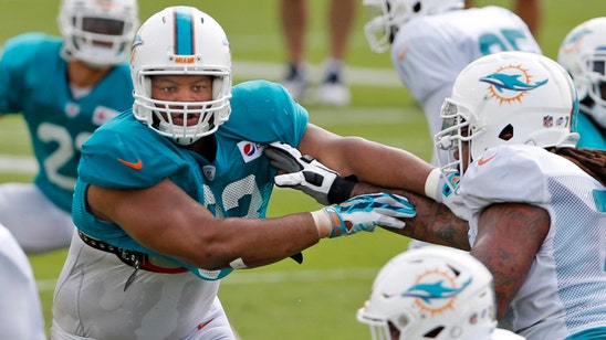 Ndamukong Suh makes presence known early in Dolphins' scrimmage