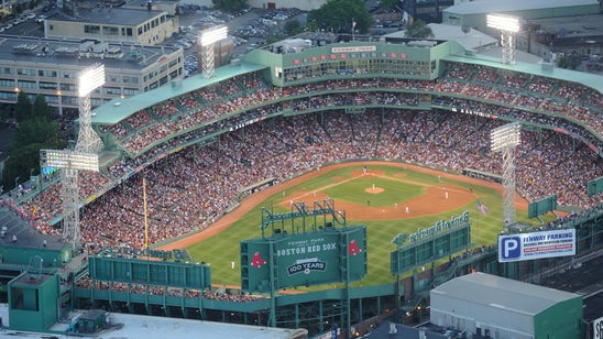 WATCH: Fenway Park gets new look for college football game