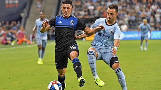 Sporting KC scores twice in second half to top San Jose 2-1