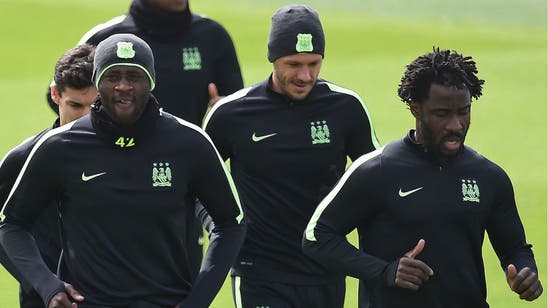 Toure trains ahead of City's UCL semifinal against Real Madrid