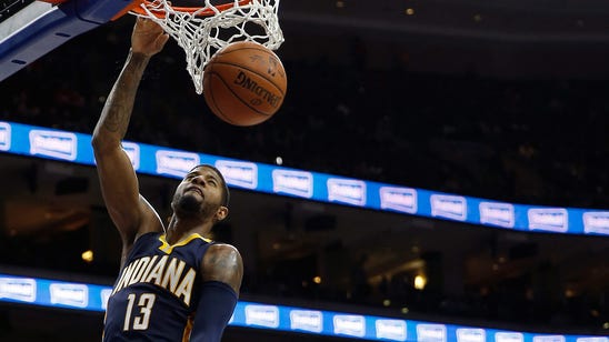 Watch Paul George drop Nik Stauskas with a behind-the-back crossover