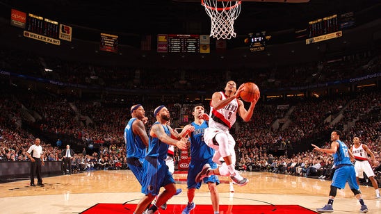 Watch C.J. McCollum make Dirk Nowitzki dizzy with this crossover